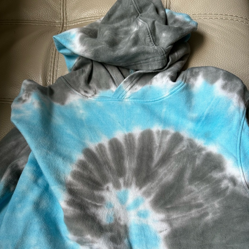 Tie dyed hoodie boys